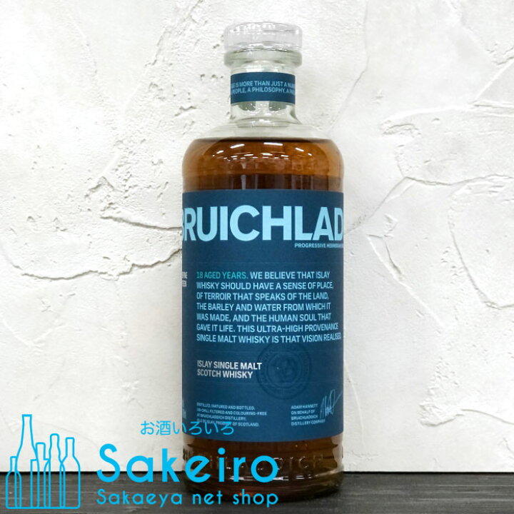 楽天市場】ブルックラディ 18年 50％ 700ml ウイスキー アイラモルト 