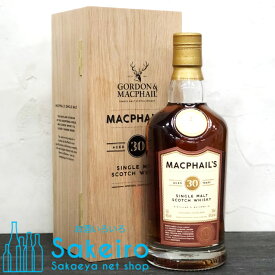 ゴードン＆マクファイル マクファイルズ 30年 46% 700ml[ウイスキー][御歳暮 贈り物 御礼 母の日 父の日 御中元]