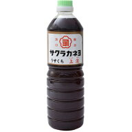 鹿児島の醤油　人気です！　サクラカネヨ　上淡 薄口 1リットル