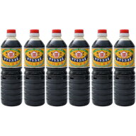 鹿児島の甘い醤油　売れてます！　サクラカネヨ　甘露　濃口　1リットル6本セット