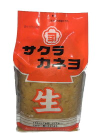 サクラカネヨ　麦みそ　1kg　吉村醸造