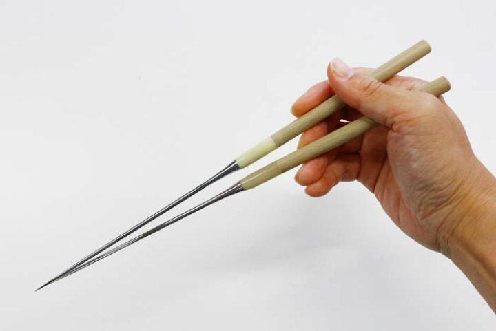 楽天市場】盛り付け用お箸盛箸 180mm #2350064 本焼きステンレス 水牛 