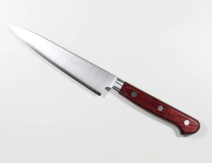 楽天市場】高村刃物製作所 鍔付スーパーゴールド ペティナイフ 130mm 