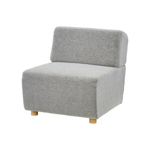 キューブ ソファ ソファ ソファー 1人掛け 1人用 北欧 肘なし アームレス ファブリック 布地 おしゃれ グレー ネイビー