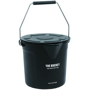バケット10リッター ウィズリッド インダストリアル シンプル 車 インテリア 便利 グッズ アウトドア バケツ 収納 ケース 釣り 洗車 園芸 車