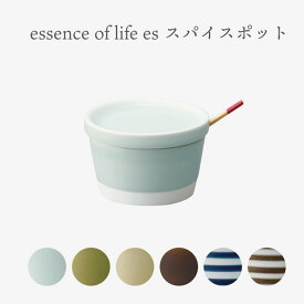essence of life 西海陶器 es spice pot