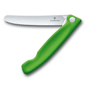 防災グッズ ビクトリノックス VICTORINOX 折りたたみ式 ピクニックナイフ 波刃 11cm 日本正規品 食洗機対応 | 包丁 小型 果物ナイフ フルーツナイフ ペティナイフ ブレッドナイフ アウトドア キ