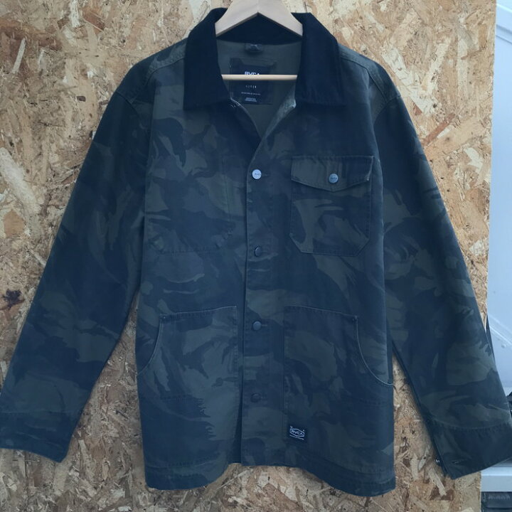 楽天市場】RVCA ルーカ ミリタリージャケット メンズ 迷彩柄 