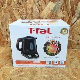 【中古】ティファール 電気ケトル KO6208JP アプレシア エージー・プラス コントロール オニキスブラック 0.8L[jggZ]