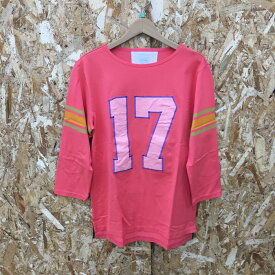 【中古】ポールスミス メンズ 七分袖Tシャツ 173515 SUMMER ピンク系 表記サイズ：M[jgg]