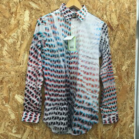 【中古】Paul Smith メンズ 長袖シャツ グラフィックプリント 表記サイズ：M [jgg]