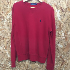 【中古】POLO RALPH LAUREN メンズ スウェット レッド系 表記サイズ：SP [jgg]