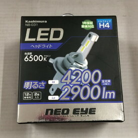 【中古】Kashimura LEDヘッドライト LEDバルブ DC12V車専用 6500K NB-031 [jgg]