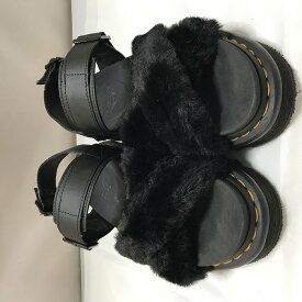 ドクターマーチン サンダル ヴォス 2 フラッフィ ファー 26720001 サイズUK6 [jgg]【中古】