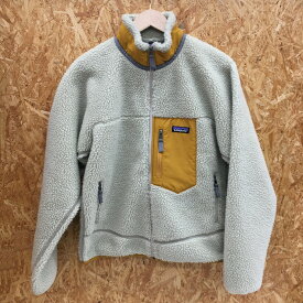 【中古】patagonia パタゴニア クラシックレトロX メンズ イエロー STY23056 表記サイズS[jggI]