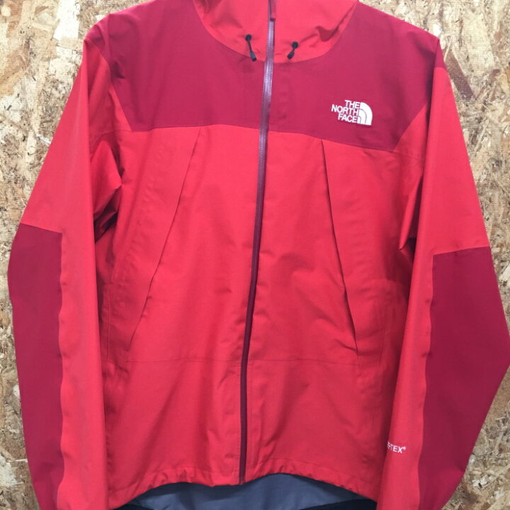 楽天市場】THE NORTH FACE クライムライトジャケット レッド メンズ S  