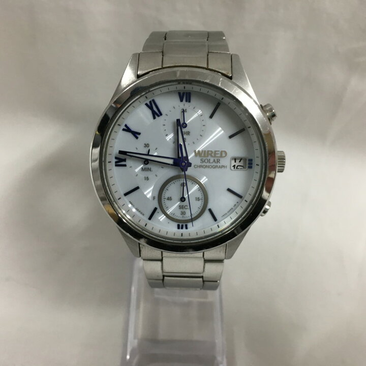 楽天市場】SEIKO WIRED ワイアード メンズ 腕時計 VR43-KKD0 ソーラー 
