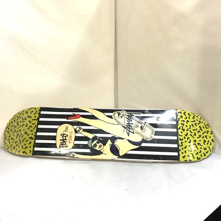楽天市場】Stussy SLY コラボ スケートボードデッキ [jgg]【中古 