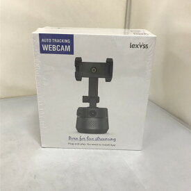 【中古】Lexvss 自動顔追跡Webカメラ B08R6C6V7H ブラック AUTO TRACKING WEBCAM [jgg]