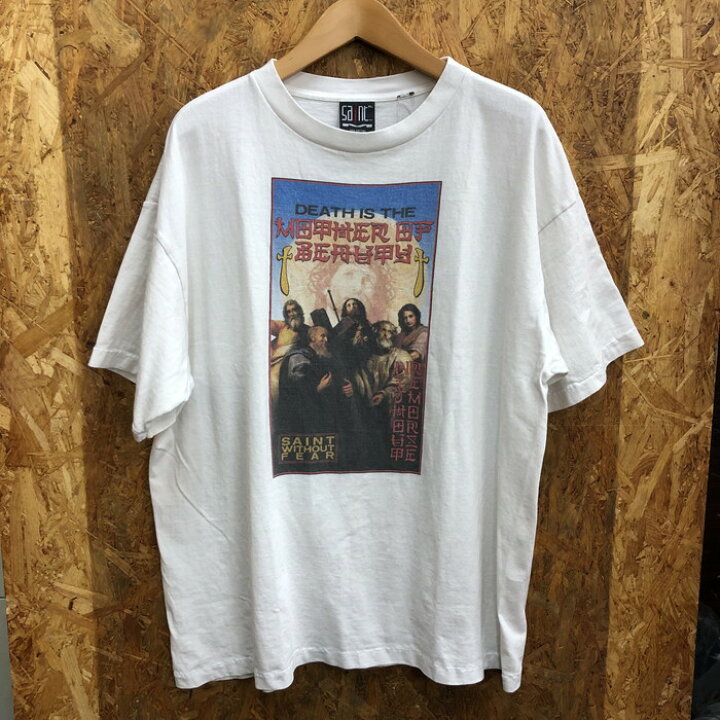楽天市場】SAINT MICHAEL メンズ Tシャツ WITHOUTFEAR ホワイト 表記 