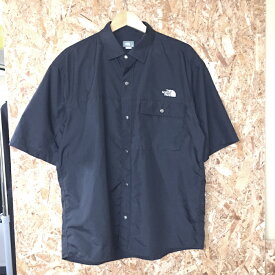 【中古】THE NORTH FACE 半袖 ショートスリーブヌプシシャツ NR22331 ブラック XLサイズ [jgg]