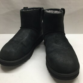 【中古】UGG クラシックミニ メンズ ムートンブーツ 1008621 ブラック サイズ：27.0cm [jgg]