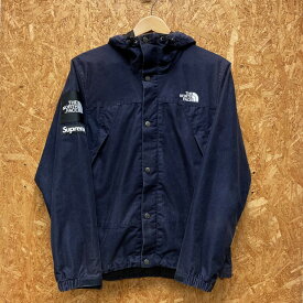 【中古】SUPREME THE NORTH FACE メンズ コーデュロイマウンテンパーカー ネイビー系 サイズ：S [jgg]