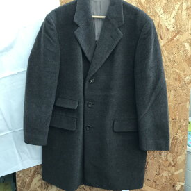 【中古】BURBERRY ウールコート メンズ BBN00-999 ブラウン 表記サイズ：L [jgg]