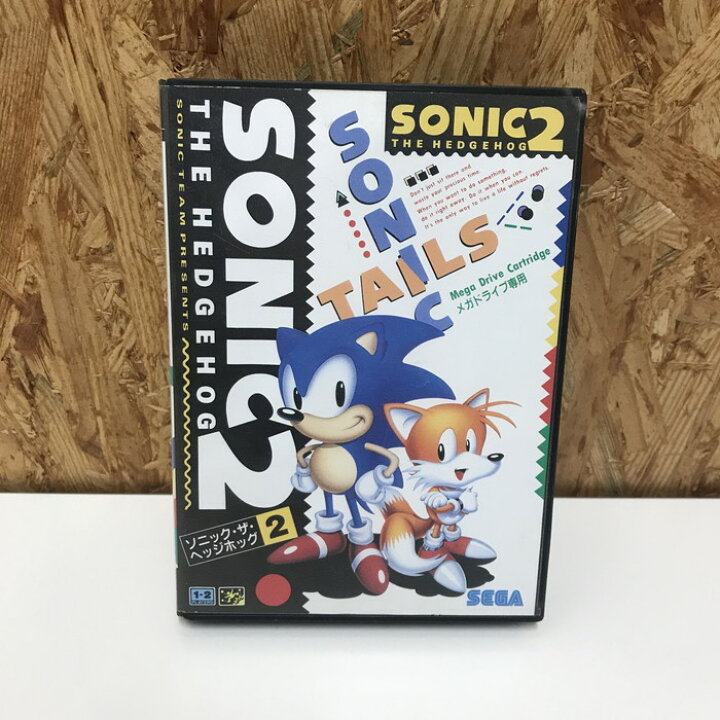 楽天市場】【中古】SEGA メガドライブ ソフトソニックザヘッジホッグ2 