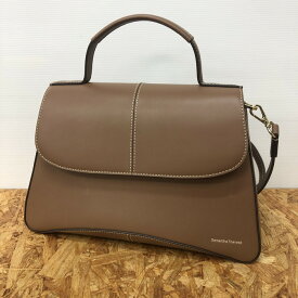 【中古】Samantha Thavasa レディース 2WAYショルダーバッグ ブラウン [jgg]