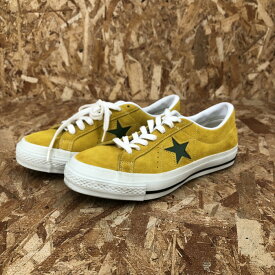 【中古】スニーカー CONVERSE ONE STAR 三ツ星 スウェード レディース サイズ23.0cm [jgg]