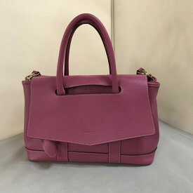 Samantha Thavasa 2WAYショルダーバッグ レザー ピンク [jgg]【中古】