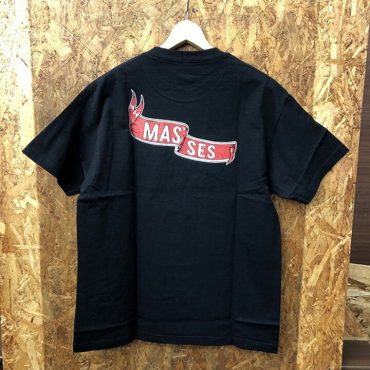 楽天市場】MASSES PORKCHOP メンズ Tシャツ ブラック 表記サイズ：L 