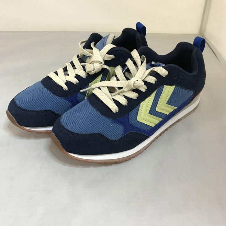 楽天市場】HUMMEL スニーカー FALLON MC 222822-7273 ブルー 表記 