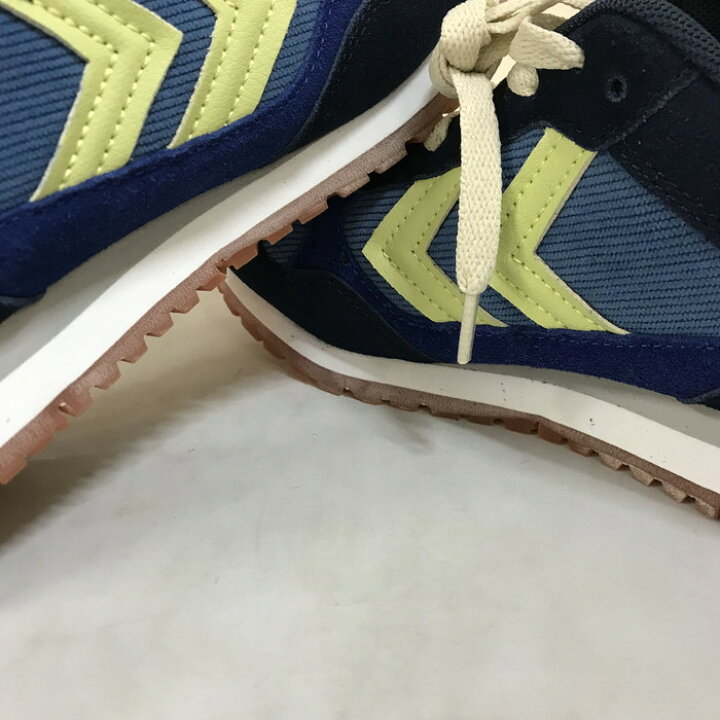 楽天市場】HUMMEL スニーカー FALLON MC 222822-7273 ブルー 表記 