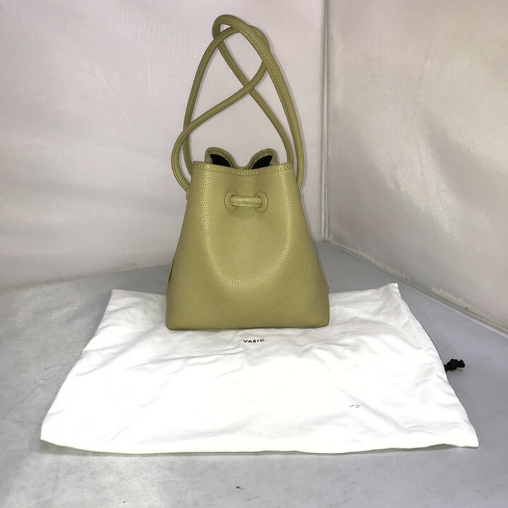 楽天市場】VASIC ヴァジック ハンドバッグ 黄緑 [jgg]【中古 