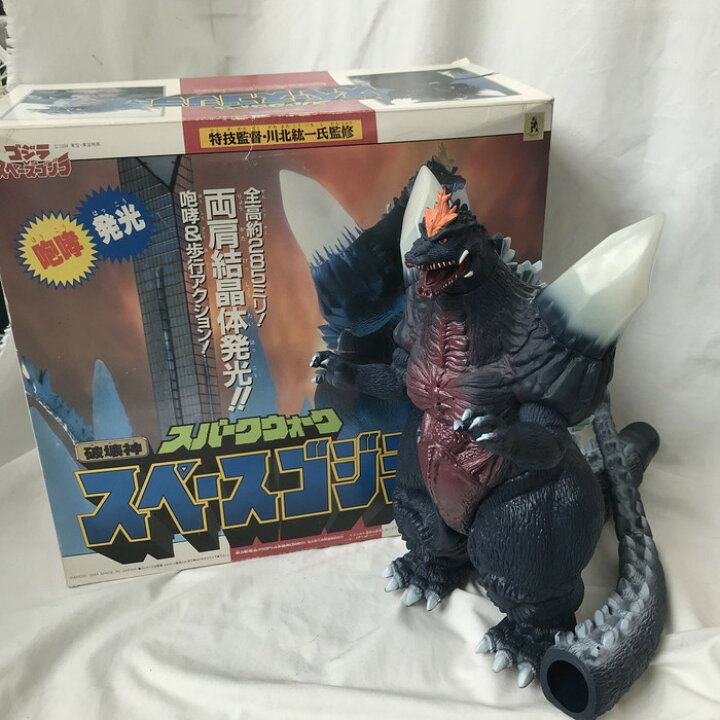 楽天市場】破壊神 スパークウォーク スペースゴジラ フィギュア 