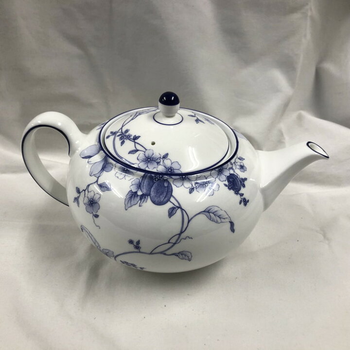 楽天市場】ウェッジウッド BLUE PLUM ティーポット [jgg]【中古  