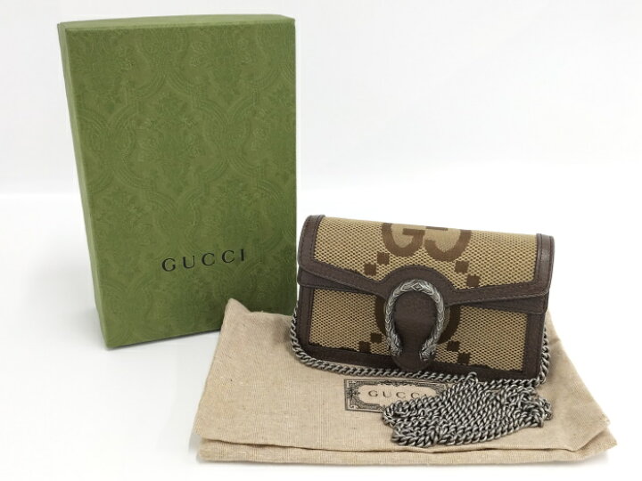 楽天市場】GUCCI チェーンショルダーバッグ ミニバッグ ディオニュソス  