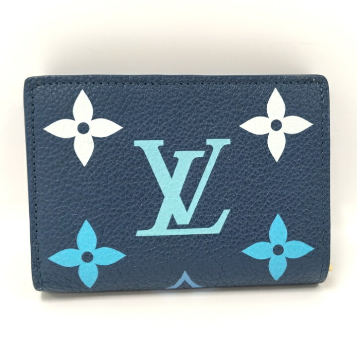 楽天市場】【中古】LOUIS VUITTON ポルトフォイユ クレア 二つ折り 