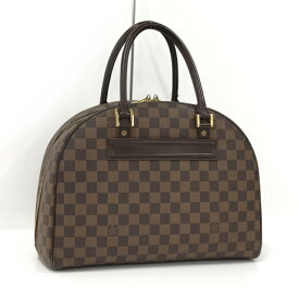 【中古】LOUIS VUITTON ノリータ ハンドバッグ ダミエ エベヌ N41455