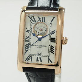 【中古】FREDERIQUE CONSTANT カレ ハートビート メンズ 腕時計 自動巻き SS ホワイト文字盤 FC-315MWR4C24