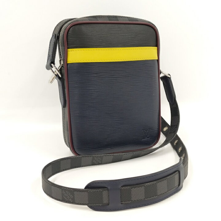 楽天市場】【中古】LOUIS VUITTON ダヌーブスリム ショルダーバッグ 