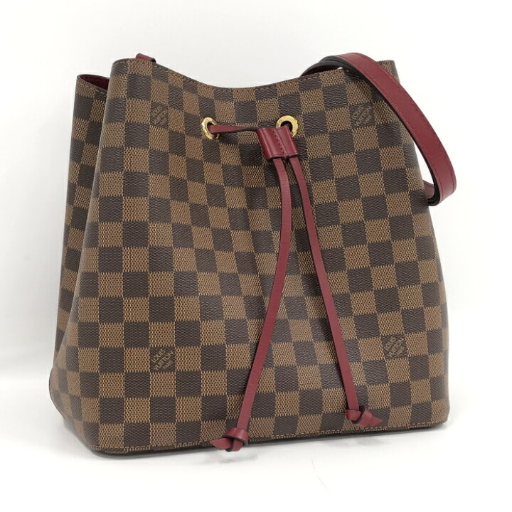 楽天市場】LOUIS VUITTON ネオノエ ダミエエベヌ ショルダーバッグ 