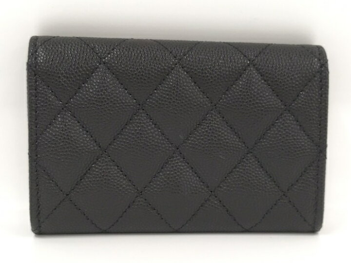 楽天市場】CHANEL カードケース キャビアスキン ブラック AP3717【中古 