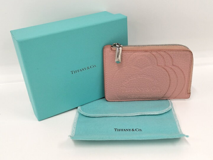 楽天市場】TIFFANY＆Co. ジップカードケース コインケース リターン 