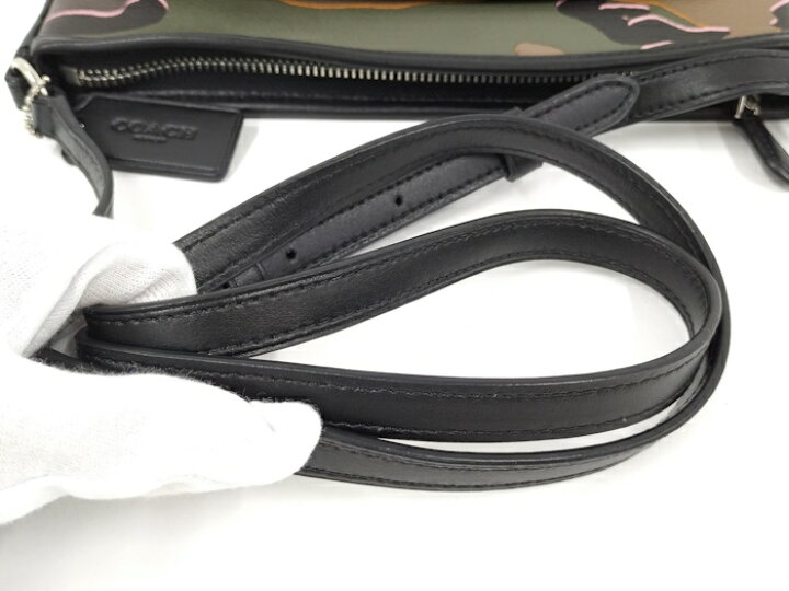 楽天市場】COACH ショルダーバッグ PVC カモフラージュ F35440【中古 