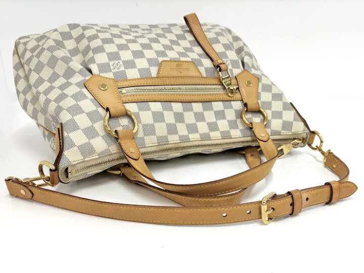 楽天市場】LOUIS VUITTON イーヴォラGM 2WAYショルダーバッグ ダミエ 