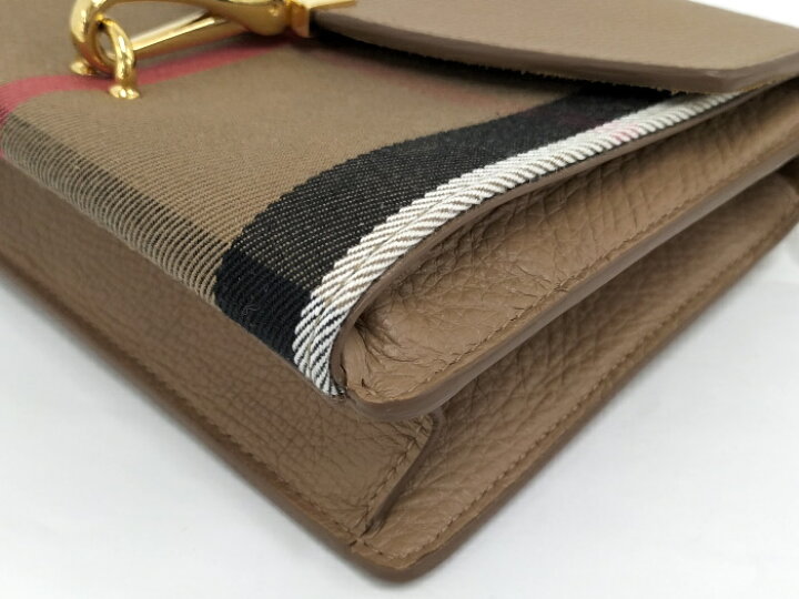 楽天市場】BURBERRY スモールマッケンショルダーバッグ レザー【中古 