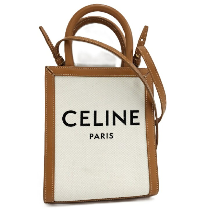 楽天市場】CELINE 2WAYショルダーバッグ ミニ バーティカルカバ 